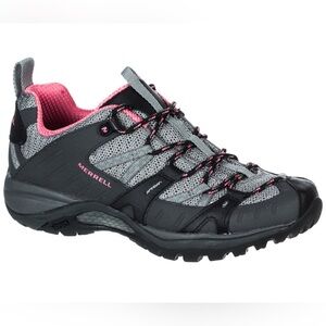 Merrell Women's Gray and Pink Athletic Trail Shoe